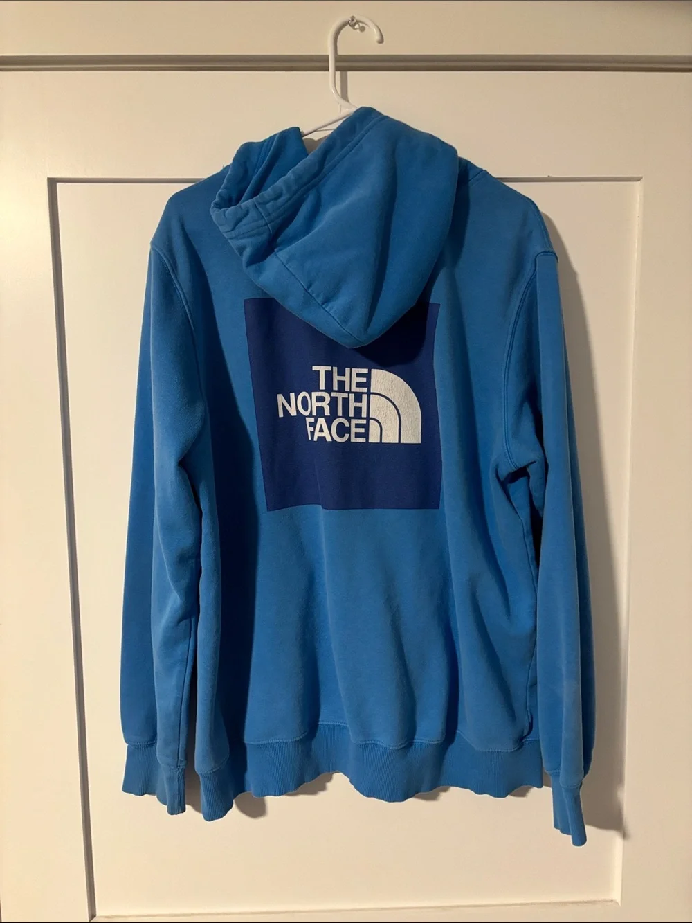 The North Face Bright Blue Logo Pullover Hoodie